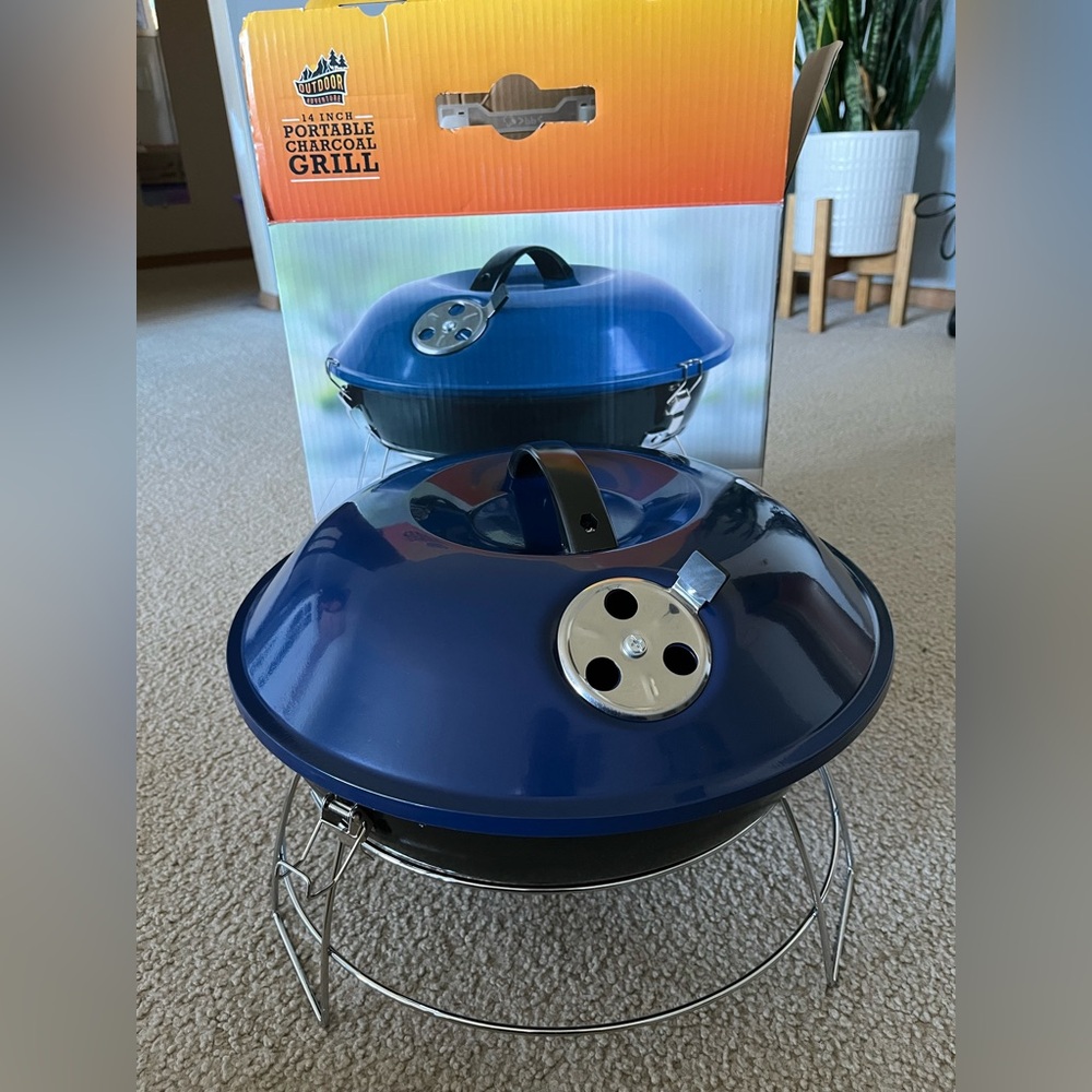 14 Inch Portable Charcoal Grill